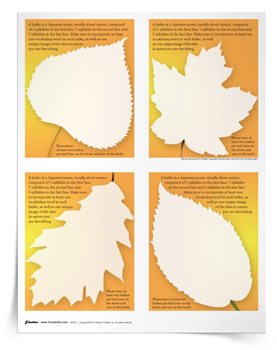 Falling-into-Haikus-Vocabulary-Activity