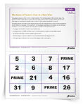 <em>The Game of Math Factors: Four in a Row Wins!</em>
