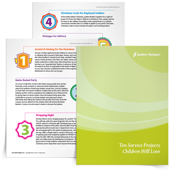 <em>10 Service Projects Children Will Love</em> eBook