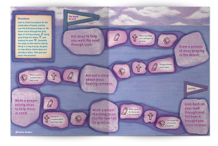 The-Road-to-Lent-Leads-to-Easter-Lesson