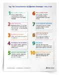 <em>Top 10 Characteristics of Effective Grammar Instruction</em> Tip Sheet