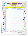 <em>Create a Vocabulary Playlist</em> Activity