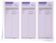 <em>Vocabulary</em> Bookmarks