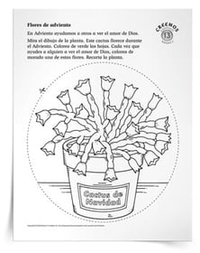Descargue la actividad básica imprimible que anima a los niños a ayudar a otras personas a ver el amor de Dios durante la temporada de Adviento. Descargue la actividad básica imprimible que anima a los niños a ayudar a otras personas a ver el amor de Dios durante la temporada de Adviento.