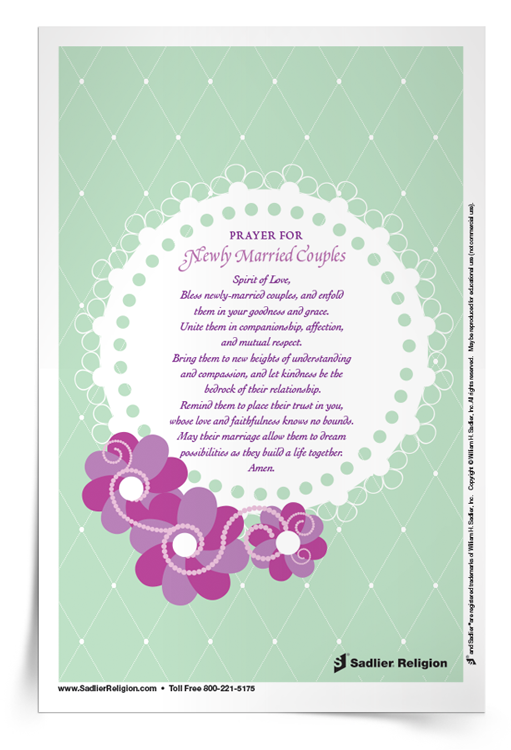 Prayer for Newly Married Couples