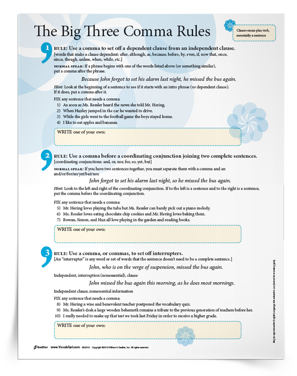 The-Big-Three-Comma-Rules-Tip-Sheet-download