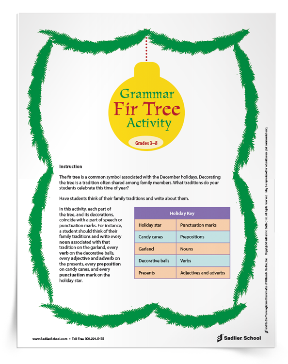 Grammar-Fir-Tree-Activity-Download