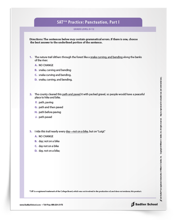 SAT-Grammar-Practice-Worksheets-Punctuation-Download