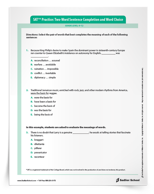SAT-Grammar-Practice-Worksheet-Sentence-Completion-download