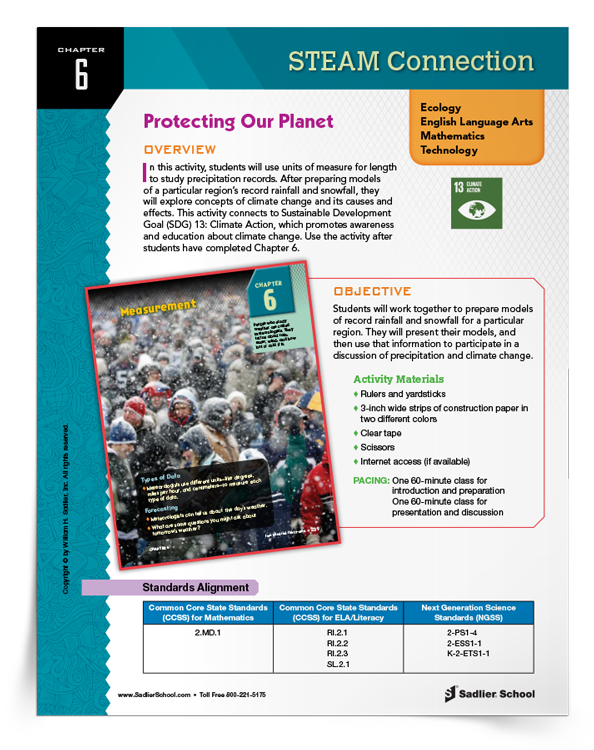 Protecting Our Planet STEAM Lesson