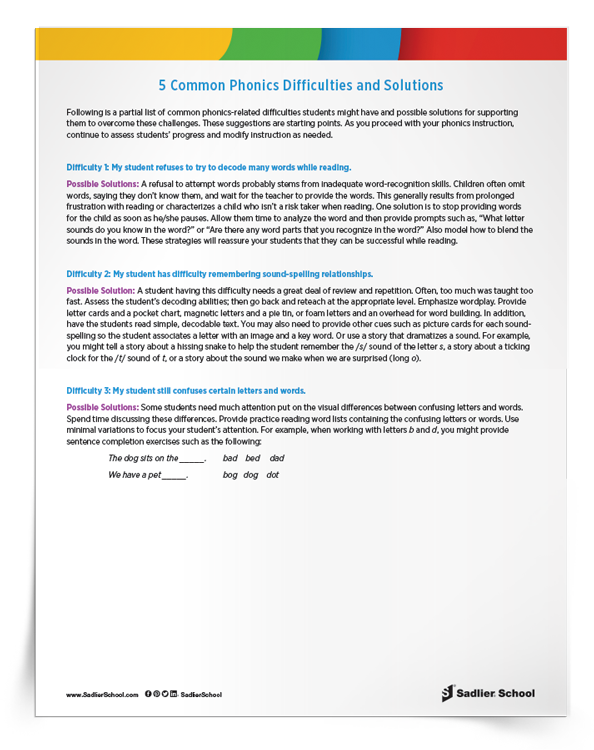 5-common-difficulties-and-solutions-tip-sheet-download
