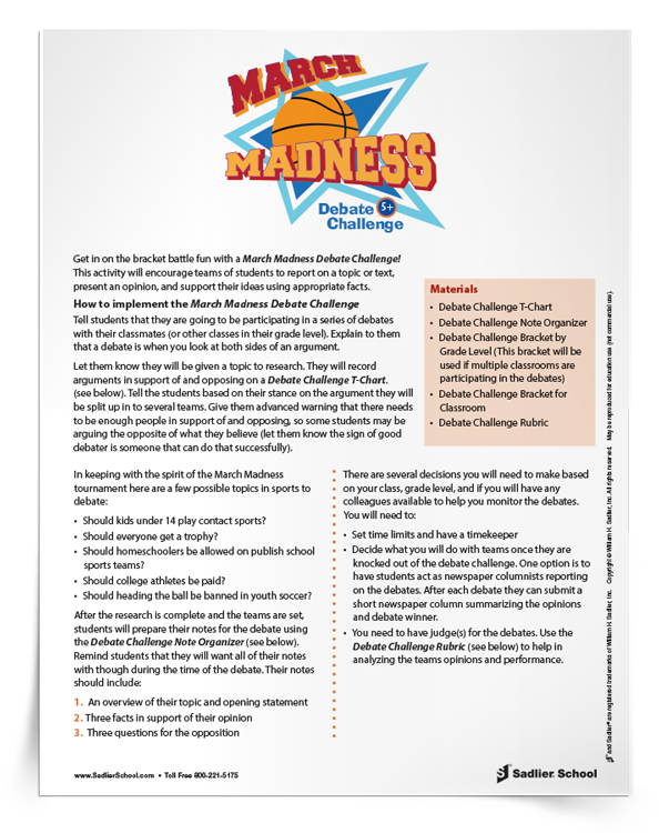 March-Madness-Debate-Challenge-Lesson-Plan-download