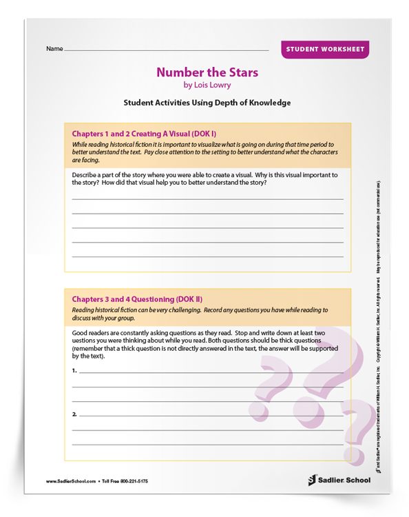 Number-the-Stars-Novel-Guide-download