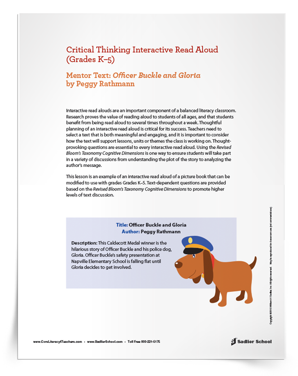 Critical-Thinking-Interactive-Read-Aloud-Officer-Buckle-and-Gloria-download