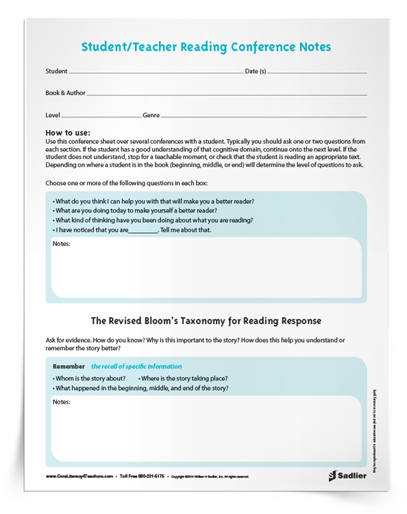 Revised-Bloom's-Taxonomy-Reading-Conference-Notes-download