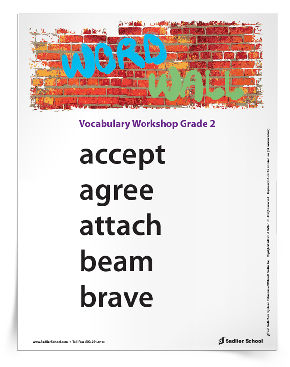 Vocabulary-Workshop-Word-Wall-Grade-2-Download