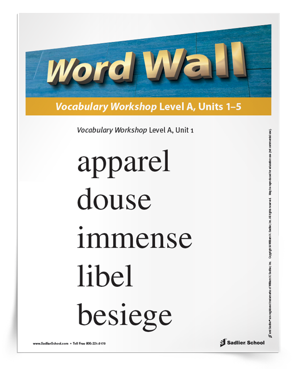 Vocabulary-Workshop-Word-Wall-Grade-6-Download