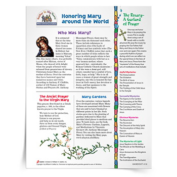 Honoring-Mary-Around-the-World-Handouts