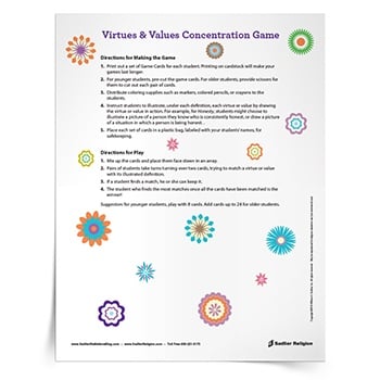 Virtues-and-Values-Concentration-Game