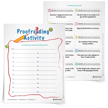 Proofreading-Activity