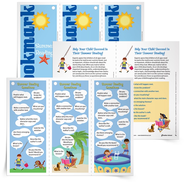 Summer-Reading-Strategies-Bookmark-and-Parent-Handout