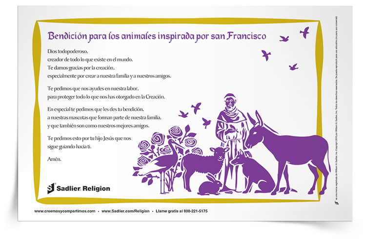 Estampa-de-oración-Bendición-para-los-animales-inspirada-por-san-Francisco