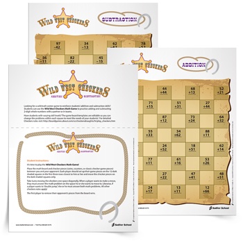 wild-west-checkers-math-game-grades-2-5-download