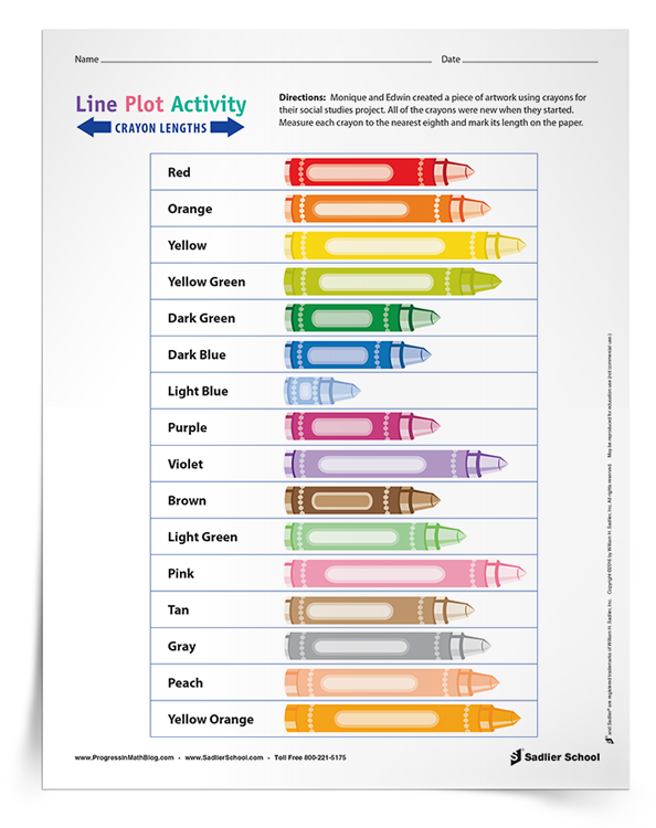 Crayon-Lengths-Line-Plot-Activity-download