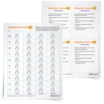 Teddy-Bear-Counters-Picture-Graph-Worksheets-download