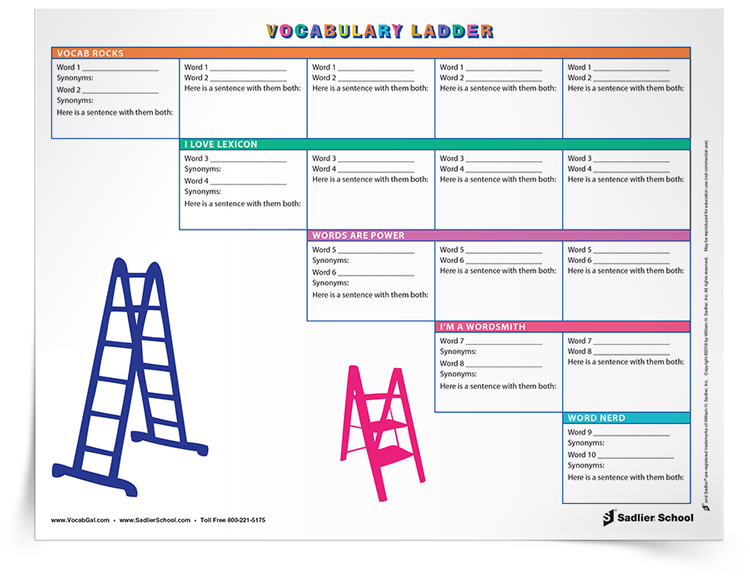 Vocabulary-Ladder-Chart