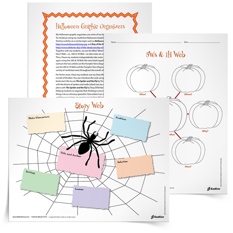 Halloween-Graphic-Organizers