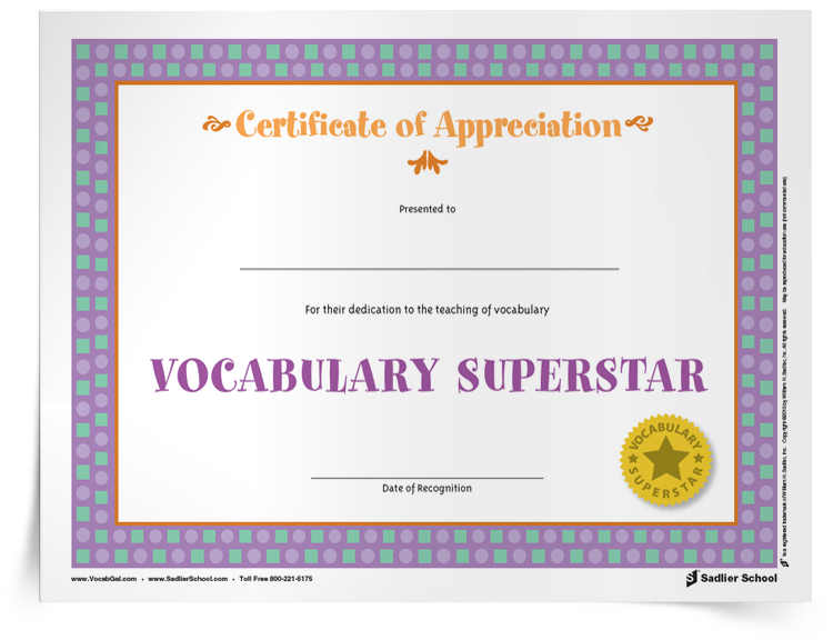 Vocabulary-Superstar-Certificate