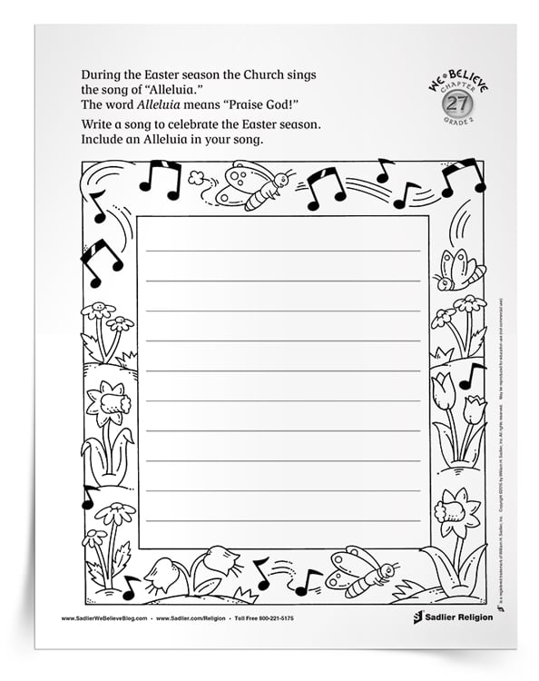 Alleluia-Easter-Activity