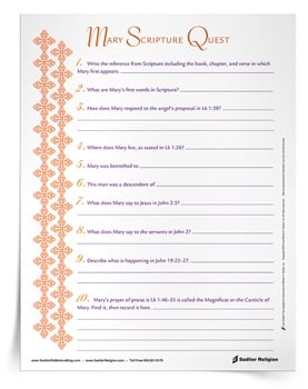 Mary-Scripture-Quest-Activity