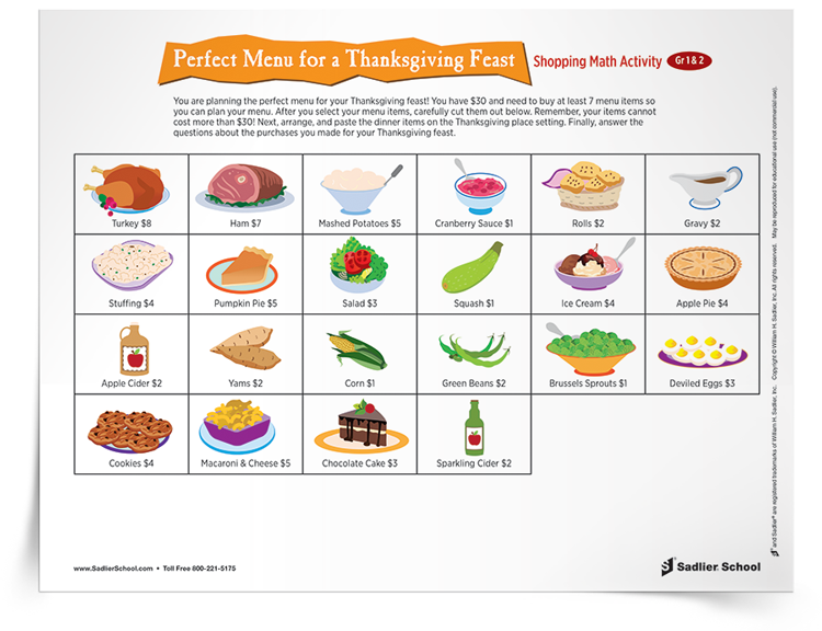 Perfect-Menu-for-a-Thanksgiving-Feast-Shopping-Activity-download